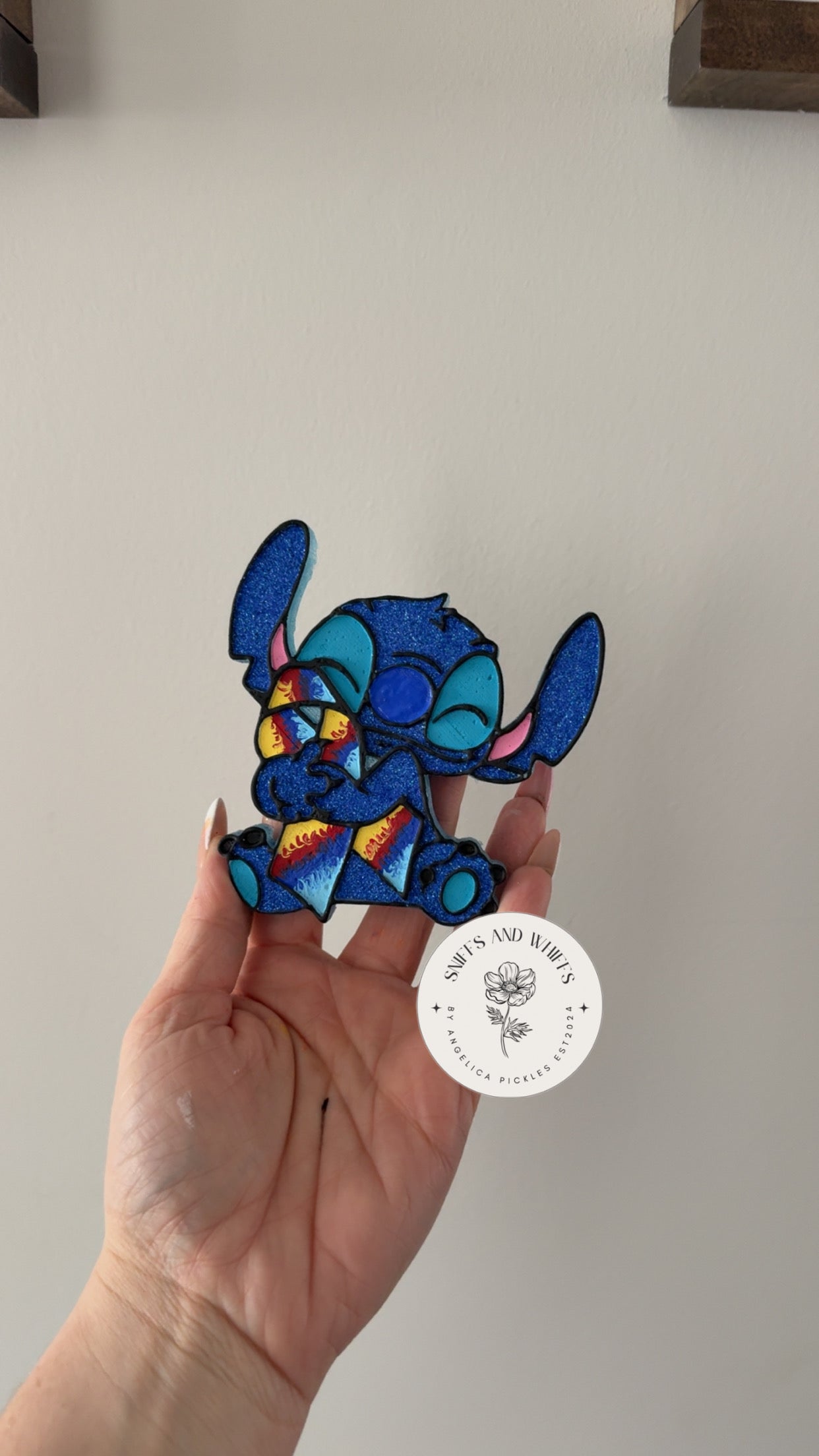 LiL Blue with Awareness Ribbon