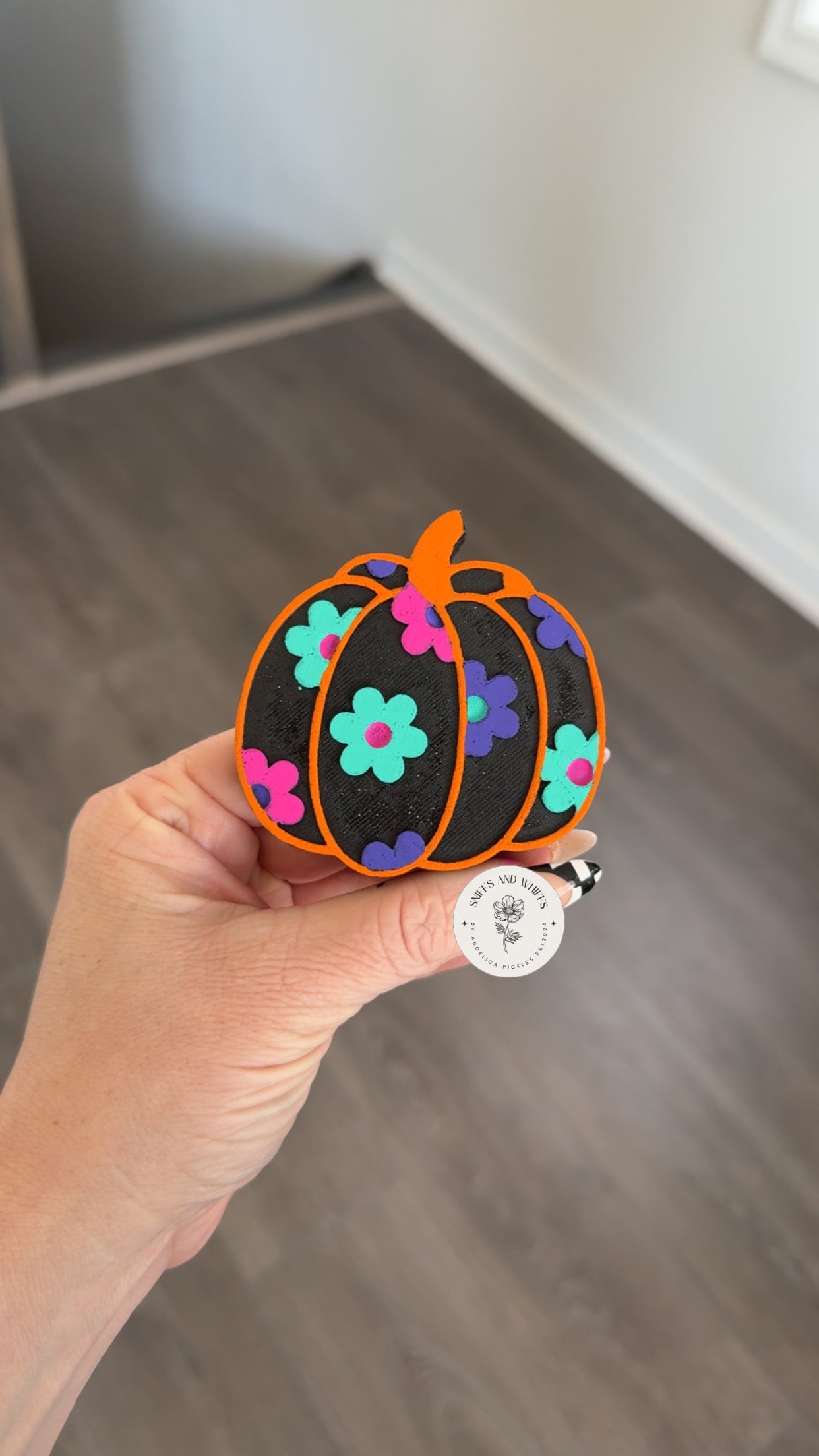 Floral Pumpkin
