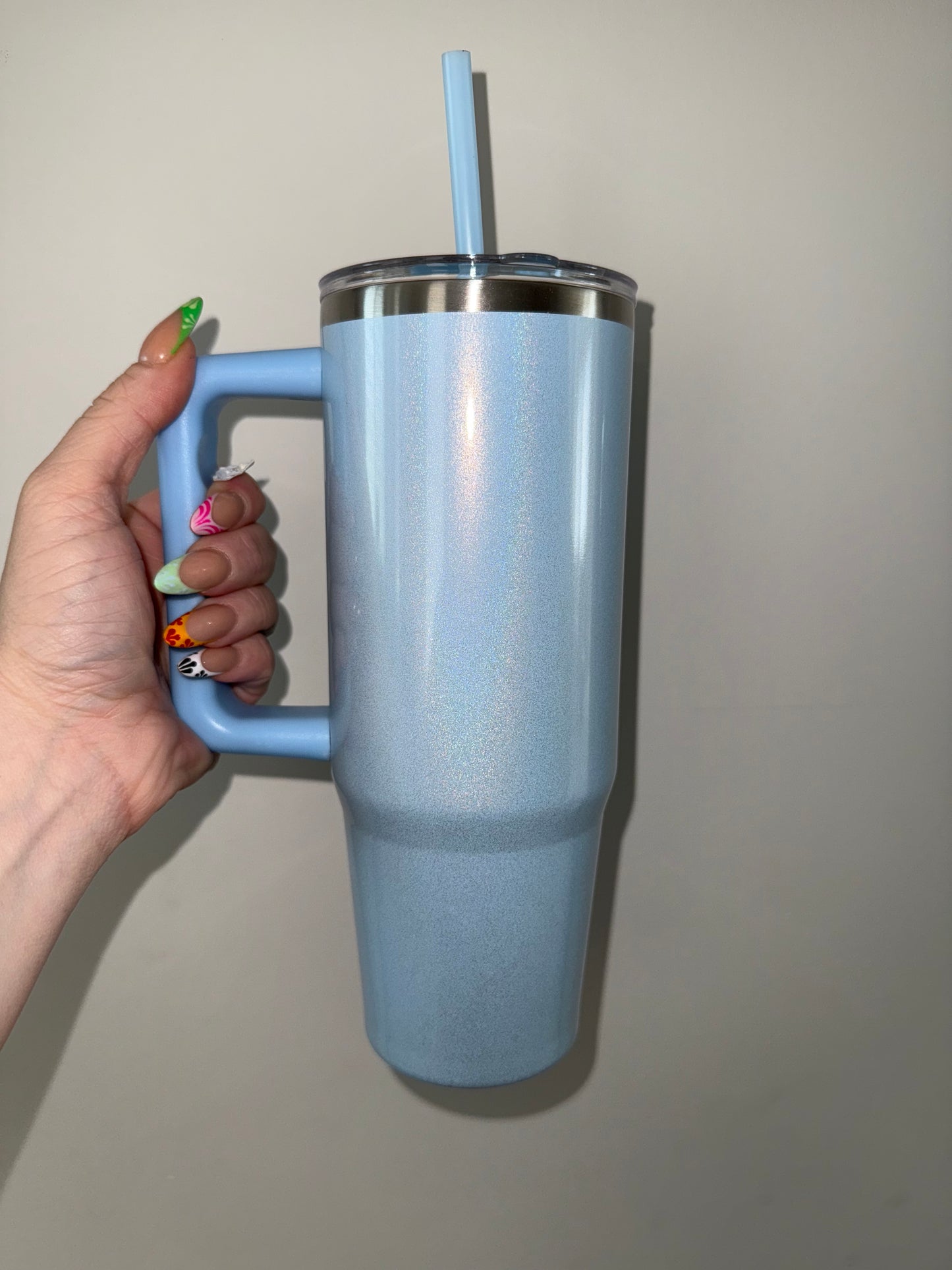 Light Blue 30oz Shimmer