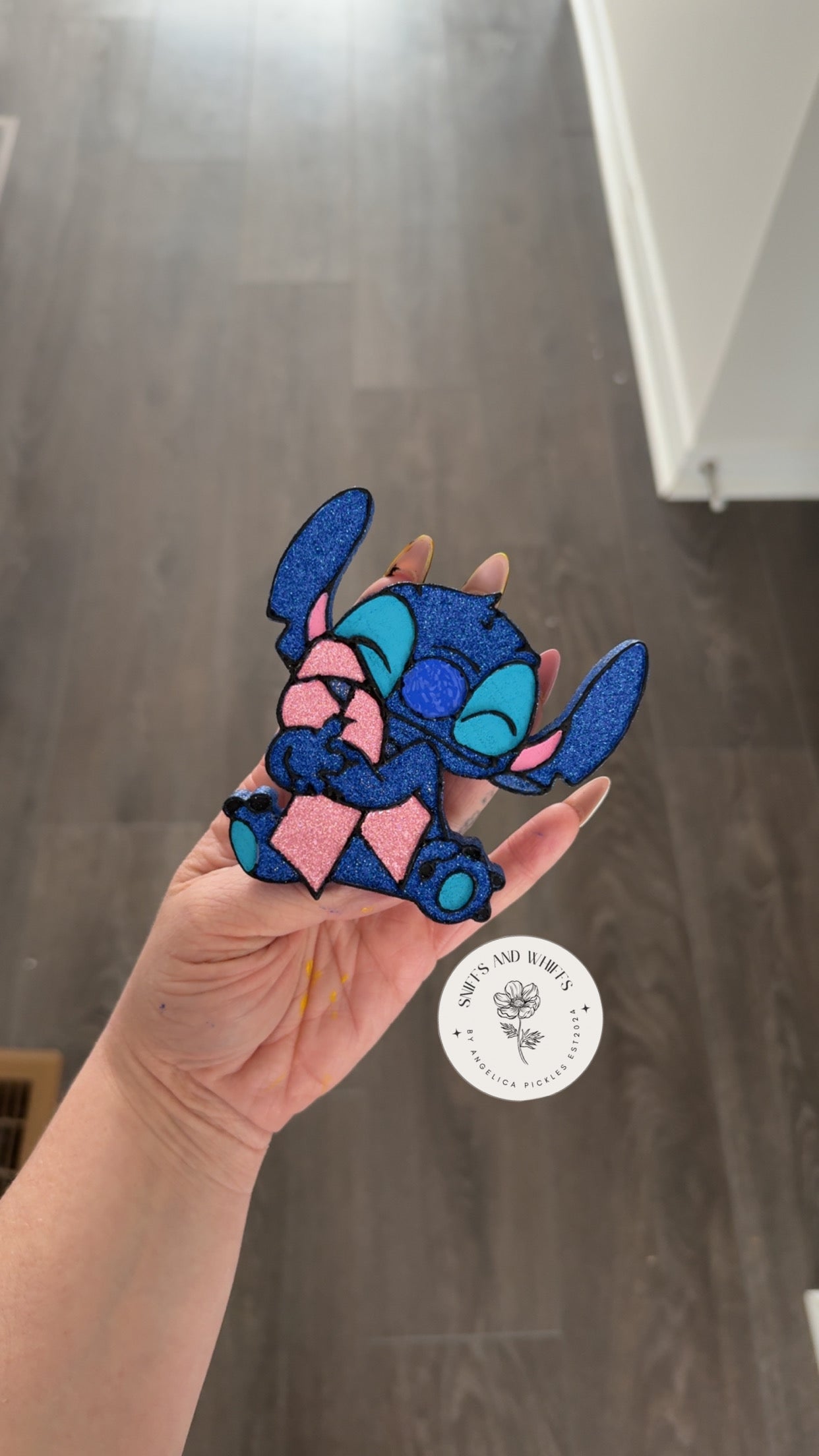 LiL Blue with Awareness Ribbon