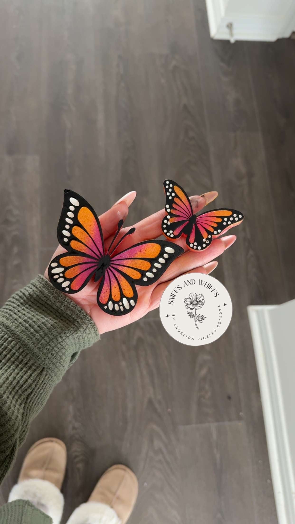 Ombré Butterfly Set